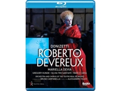 Blu-ray Video Devia/Kunde/Tro Santafe/Campanella/Teatro Real/+ - Roberto Devereux (1 CDs)