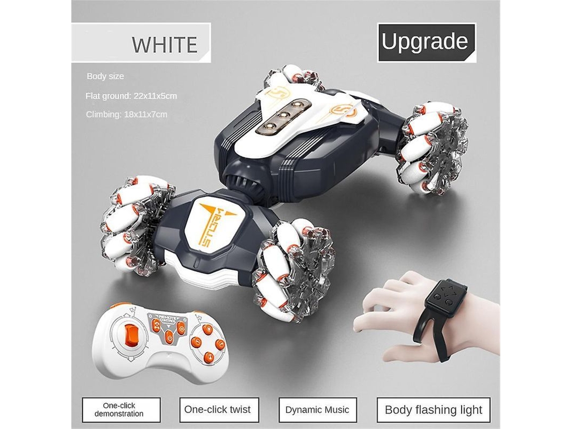 2026-coche Rc Orbi 2024 - Coche De Stunt Con Sensor De Gestos, 4wd, Luz En Ruedas, Regalo De Navidad
