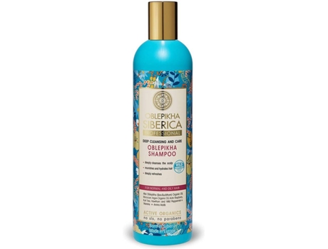 Champú NATURA SIBERICA Oblepikha Cabello Normal y Graso (400 ml)