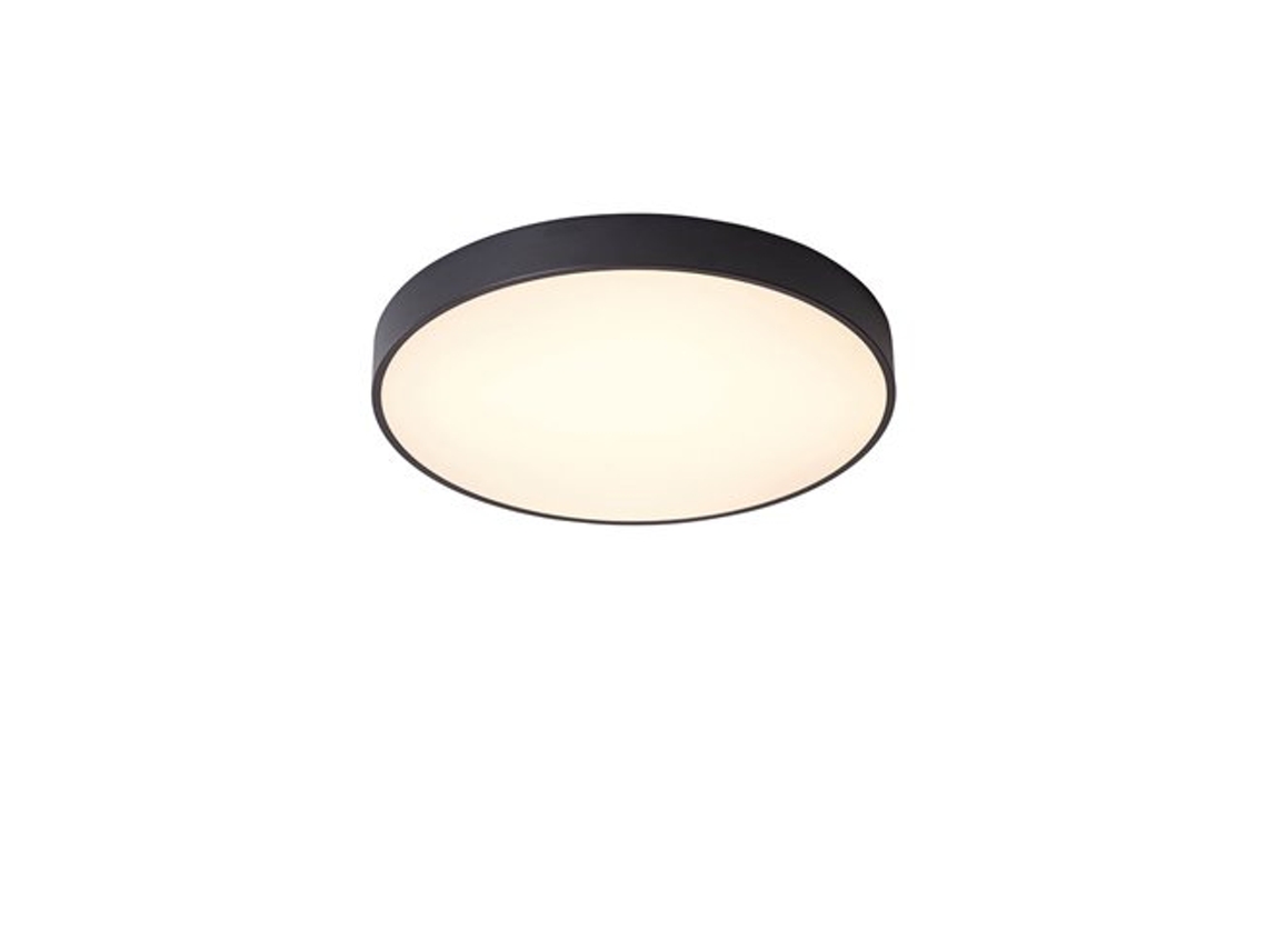 Lámpara de techo LED Kataja 65 W 4000 K, color negro, 600 x 60 mm, GSC