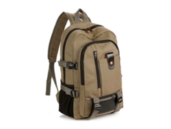 Vlrla-mochila Portátil Para Hombre Mochila De Viaje Canvas Con Gran Capacidad Mochila Escolar Para Camping Senderismo