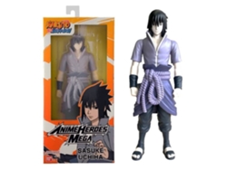 Figura articulada grande - BANDAI NAMCO - Anime Heroes - Naruto Shippuden - Anime Heroes Mega Figura 30 cm - Sasuke Uchiha