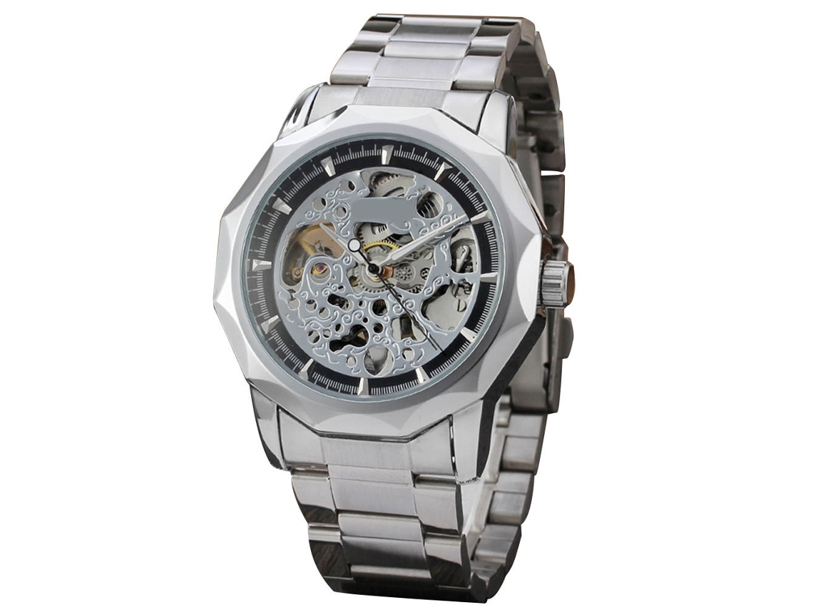 Reloj De Negocios Automático De Moda Para Hombre, Resistente Al Agua, Con Brazalete De Acero Inoxidable.