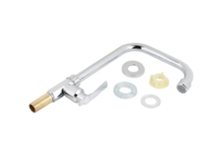 Grifo de cocina de agua fría con conexión G1/2 cepillada para fregadero