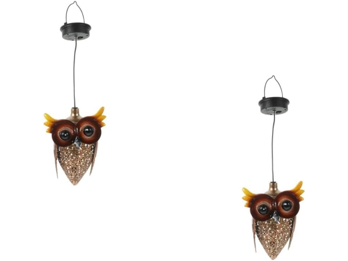 Juego de 2 luces solares decorativas para jardín, de bajo consumo energético y resistentes a la intemperie. SFUSHOS