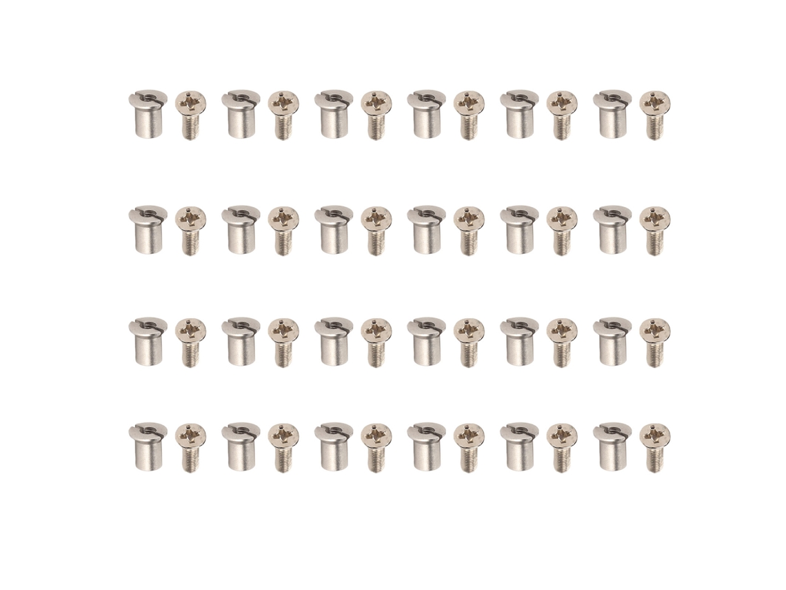 Juego De 24 Tornillos Universales Para Buje Nab De 10,5 Pulgadas X 1/4 De Pulgada Para Teac Ampex Rmgi