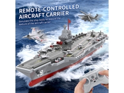 Una Bateríajjrc S27 Portaaviones Rc 2.4g Rociador Agua Rtr Armar Niños Juguetes