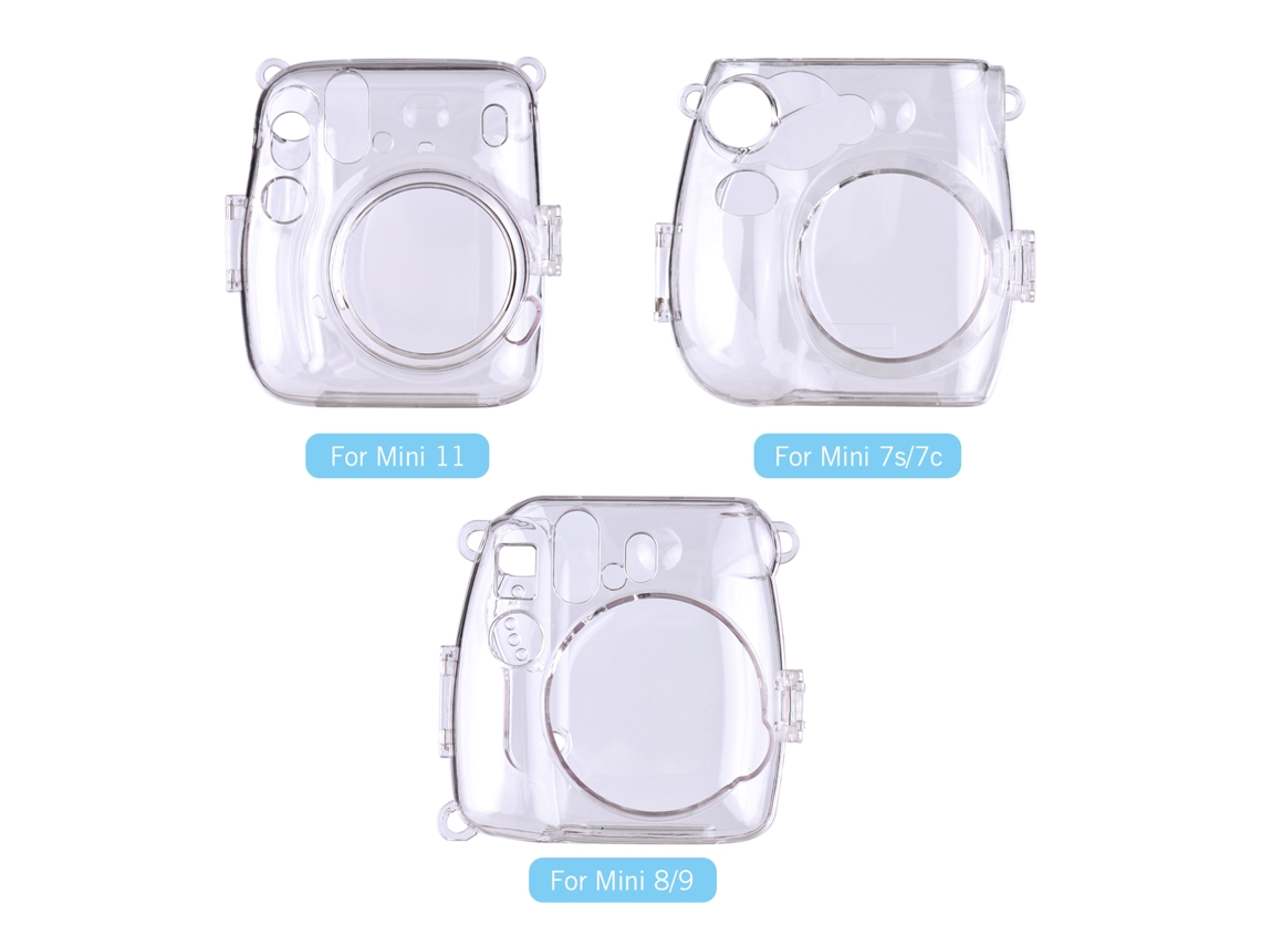 2026-caja Transparente Para Cámara Instax Mini 11 Con Cordón, Accesorio Protector Fujifilm