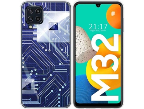 Carcasa Samsung Galaxy M32 TUMUNDOSMARTPHONE Circuito Multicolor