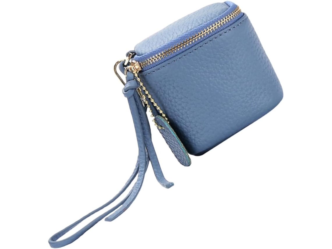 Neceser De Maquillaje Para Mujer, Estuche Con Cremallera Y Correa Para Labios, Tarjetas Y Objetos Pequeños.