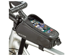 Bolsa para bicicleta, accesorios de ciclismo Yizhood, regalos de ciclismo para hombre (negro)