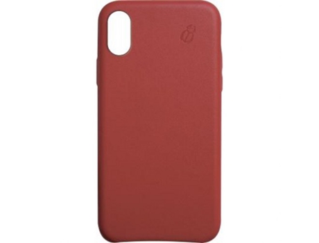 Funda para iPhone XR BEETLECASE Piel Rojo