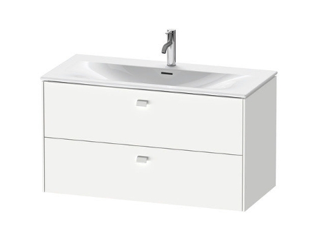 Mueble DURAVIT Brioso bajo lavabo montado en la pared 102,0 x 47,9 cm 2 cajones incl. recorte de sifón y delantal para lavabo Viu 234410