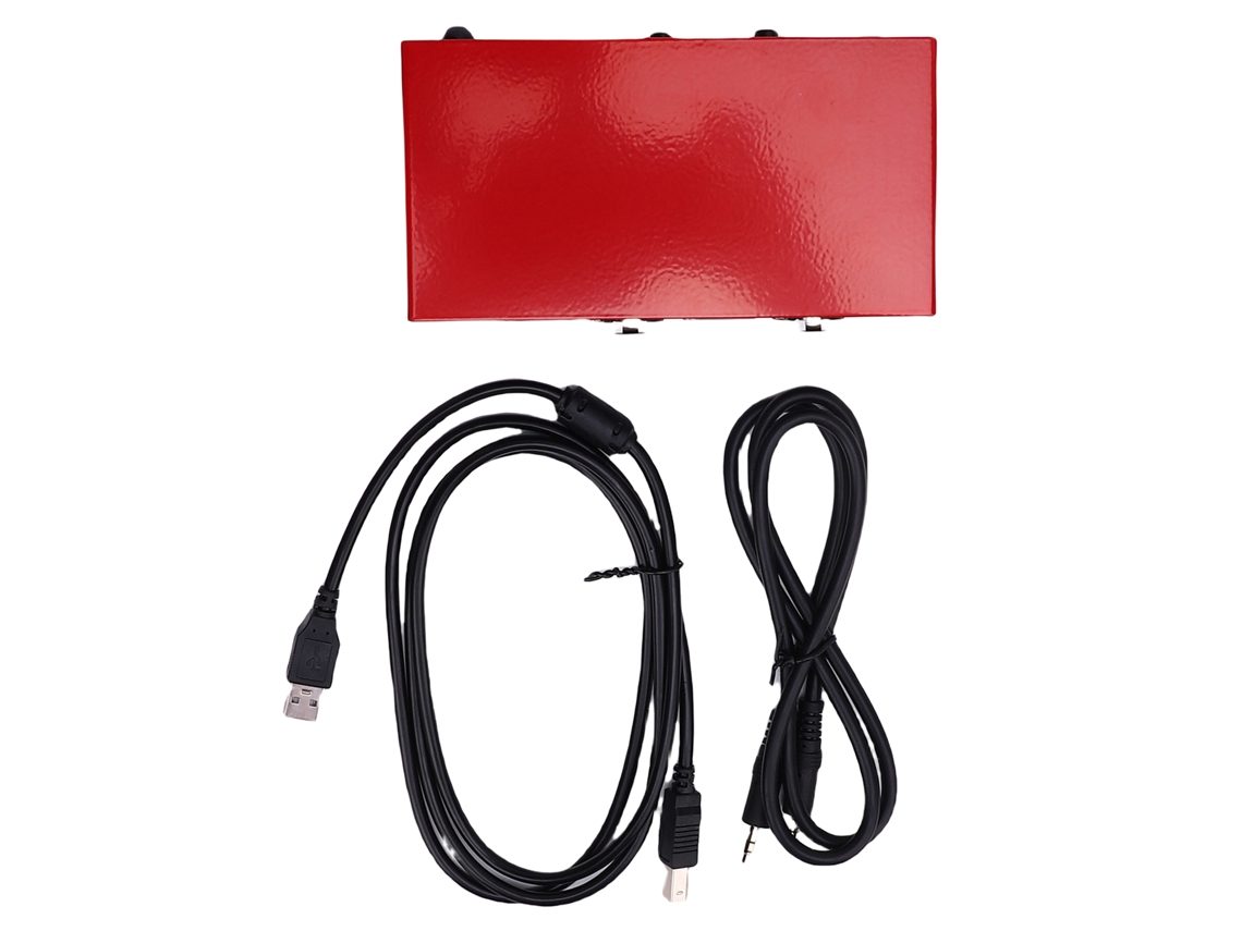 Fuente De Alimentación Phantom 48v 2 Entradas 2 Salidas Alimentada Por Usb Para Micrófono Condensador