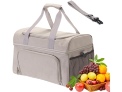 Bolsa de almuerzo Slowmoose de 30 litros, plegable, suave e impermeable.