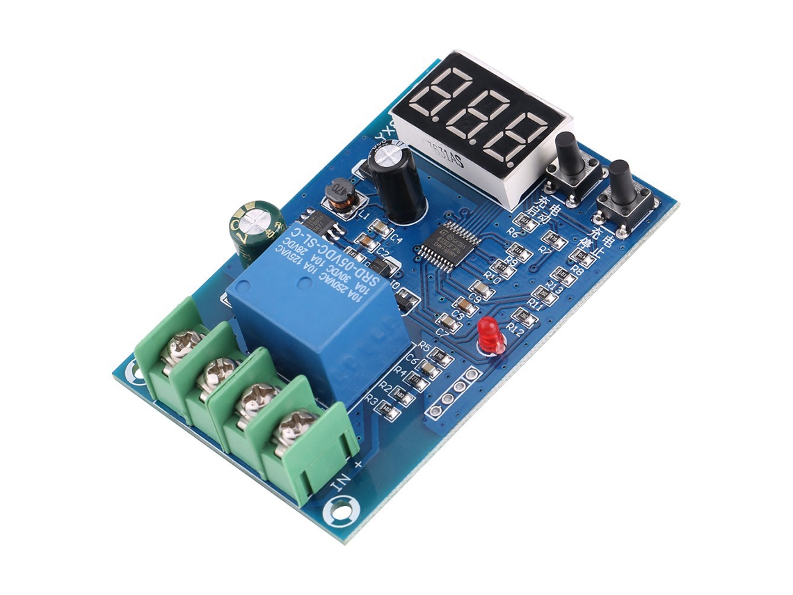 Placa De Control De Carga Automática Para Módulos De Alimentación De Baterías De 6-60 V Y 10 A