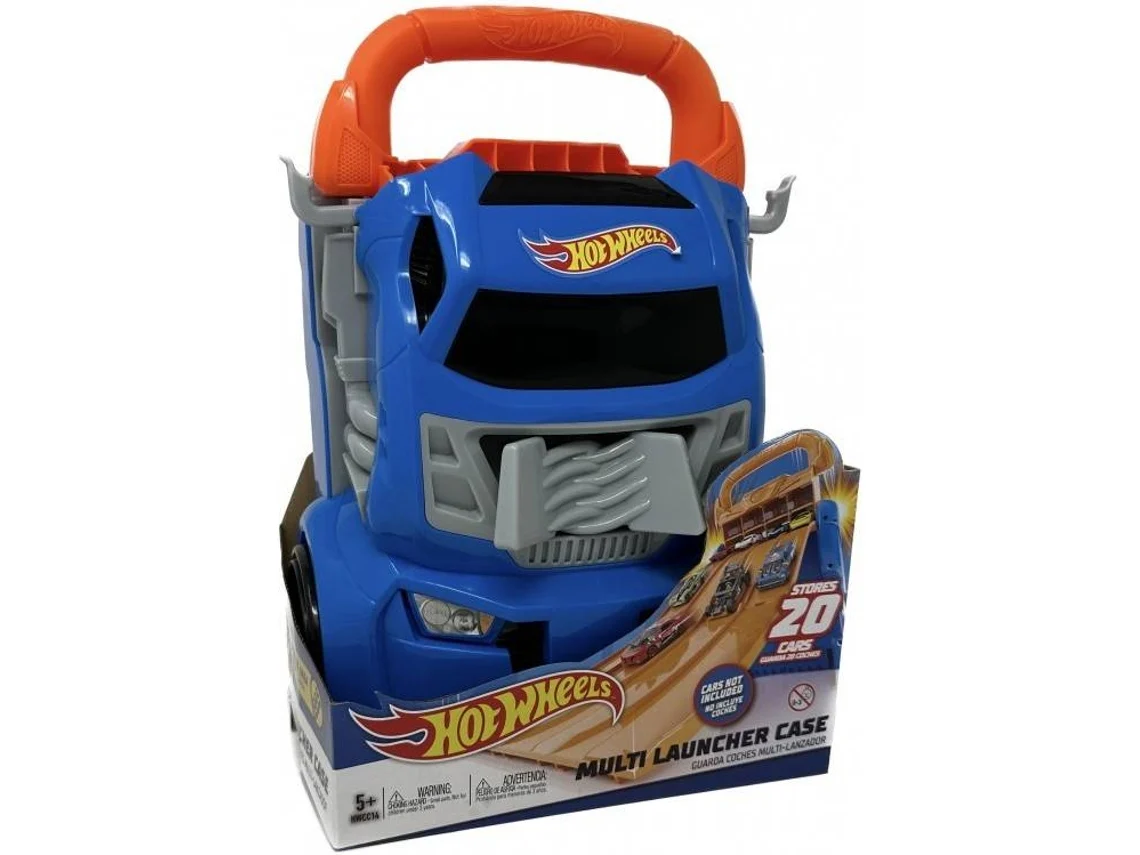Pista y Estación de Coches HOT WHEELS Multi Launcher Case (Edad Mínima Recomendada: 6 Años)