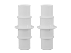 2 Conectores De Manguera De Vacío Para Piscina, De Plástico, De 1-1/4 Y 1-1/2 Pulgadas.