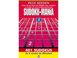 Libro Sudoku-Mania Volumen 2 de Pete Sinden (Español)