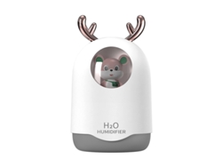 Humidificador VANJL Batería Versión 300 Ml Difusor De Aceite Esencial De Aroma Blanco