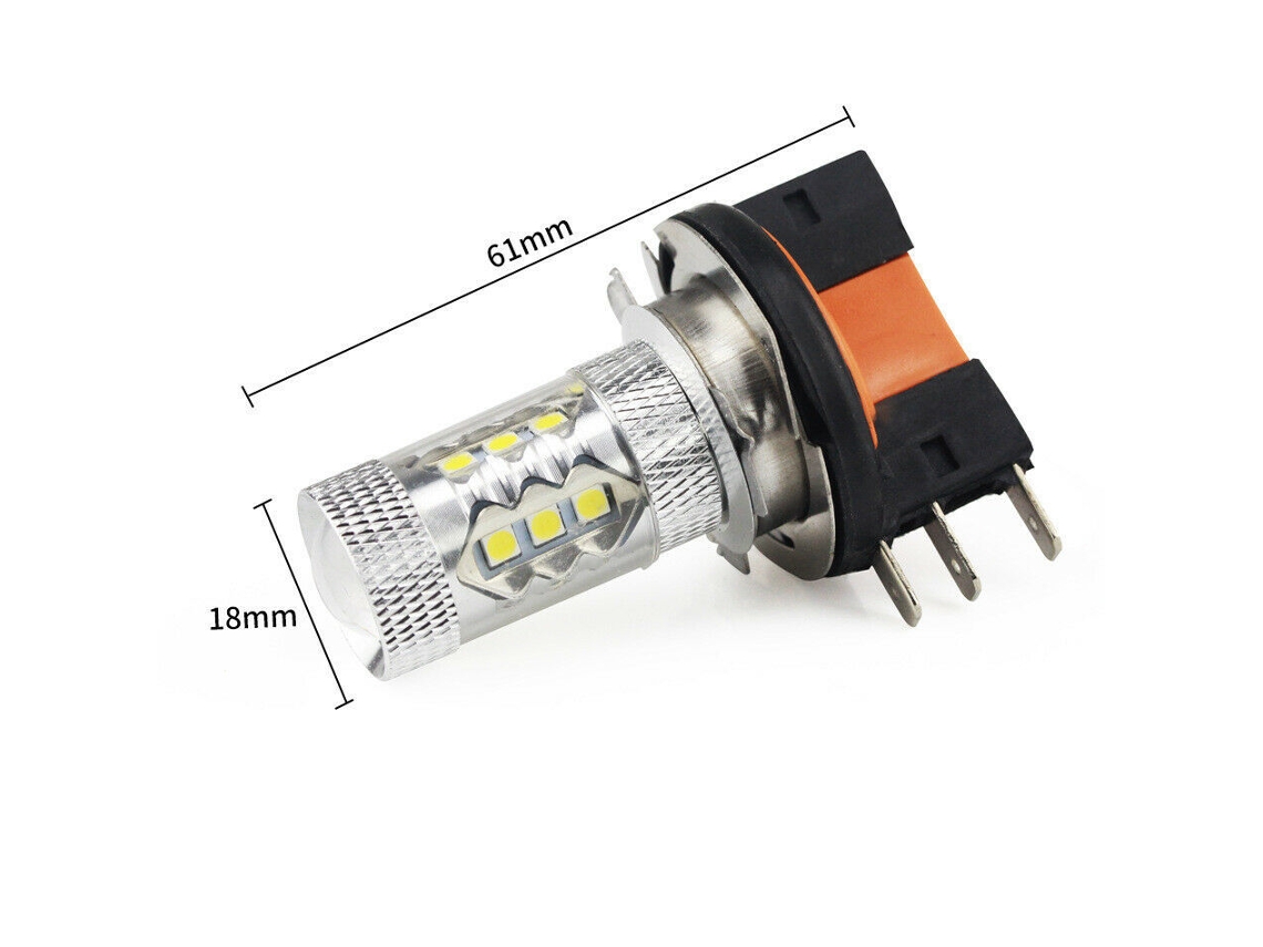 2 Lâmpadas Automotivas H15-80w
