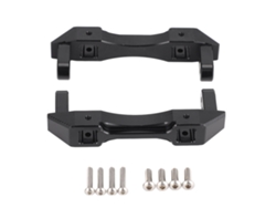 2 soportes para parachoques RC 1/10 LCG de aluminio resistente al desgaste para parachoques RC