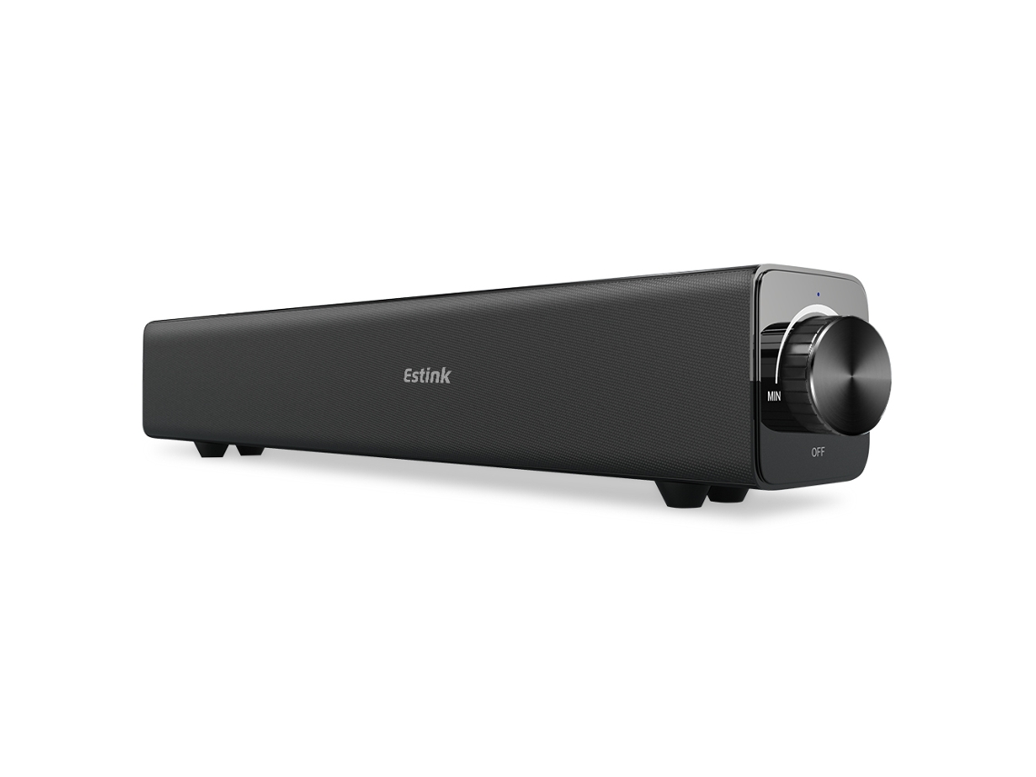 Barra De Sonido Usb De 20 W Con Altavoz Estéreo Para Tv, Pc, Ordenador, Portátil, Tableta, Teléfono Móvil Y Cable Aux.