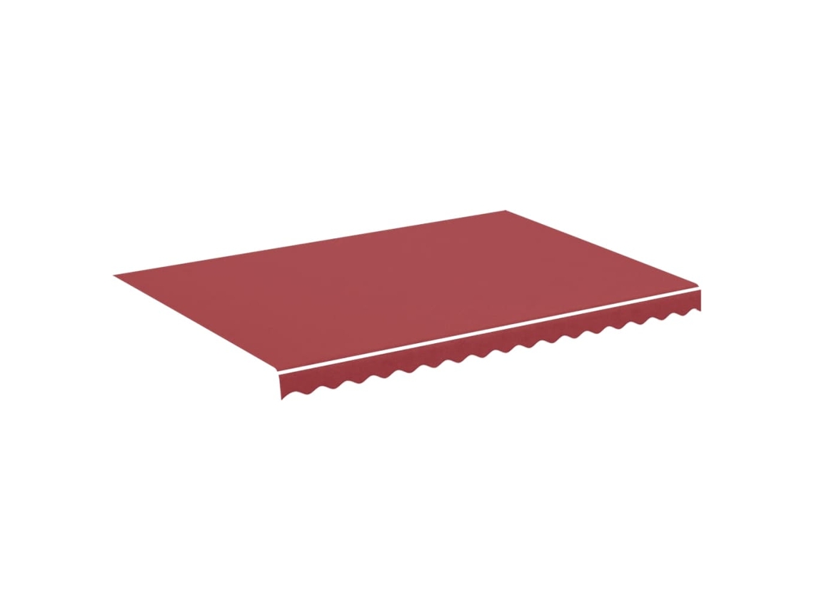 Maison Exclusive - Tela De Repuesto Para Toldo Rojo Burdeos 3,5x2,5 M