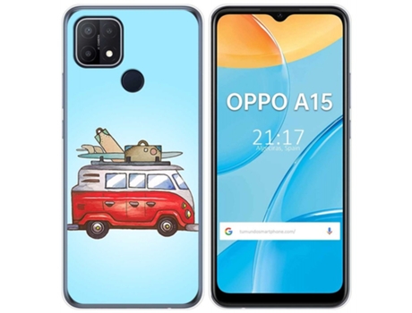 Carcasa Oppo A15 TUMUNDOSMARTPHONE Dibujos Multicolor