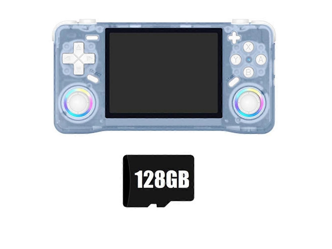 Consola portátil retro Xf35h con 128 GB y 3,5