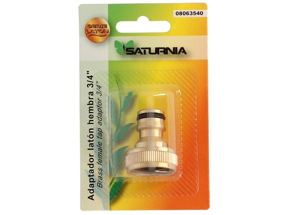 Adaptador manguera laton  3/4 hembra