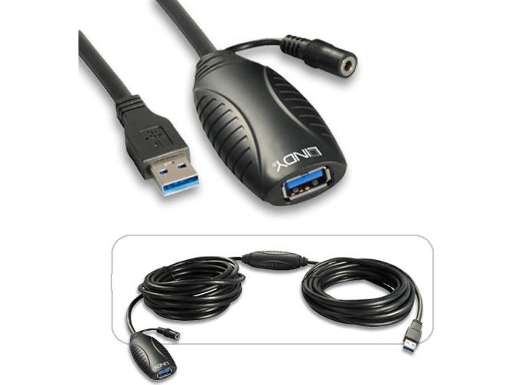 Cable USB LINDY (USB - USB)