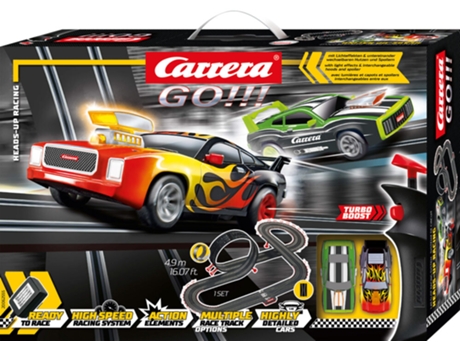 Set de pistas y vehículos de carreras CARRERA Racing (6 anos)