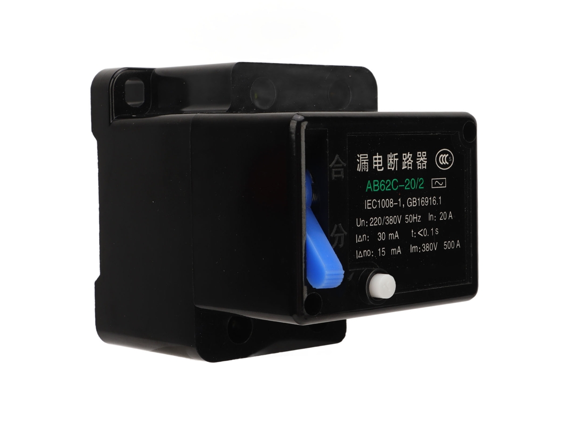 Disyuntor Mcb 2p 380v Trifásico De 4 Hilos Con Protección Contra Sobrecarga Para Seguridad Residencial.