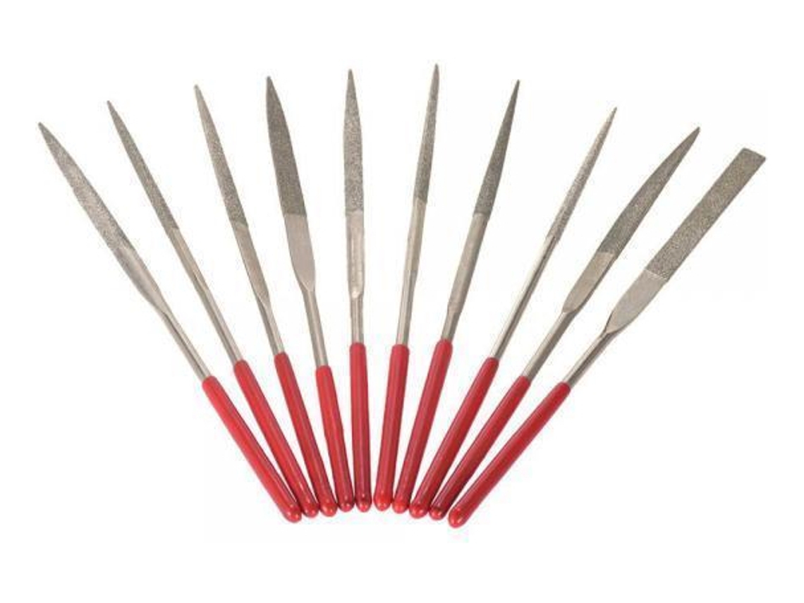 Paquete de 2 limas de metal, de 2 a 4 piezas, 10 piezas slowmoose