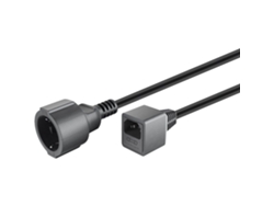 Cable de alimentación cee 7/7 f a c14 schuko plug GOOBAY