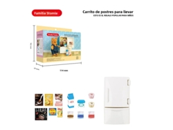 Autobús escolar con animales del bosque para excursiones, bricolaje, muebles de simulación, juguete para niñas. Mdug