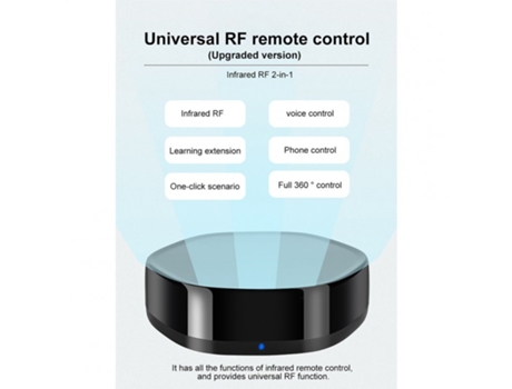 Box Smart Tv Wifi IR Remote Controller Home Home Aire acondicionado TV Fan STB Productos infrarrojos negro