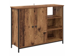 Maison Exclusive - Vitrina Madera Vieja 100 X 33 X 75 Cm Madera Contrachapada
