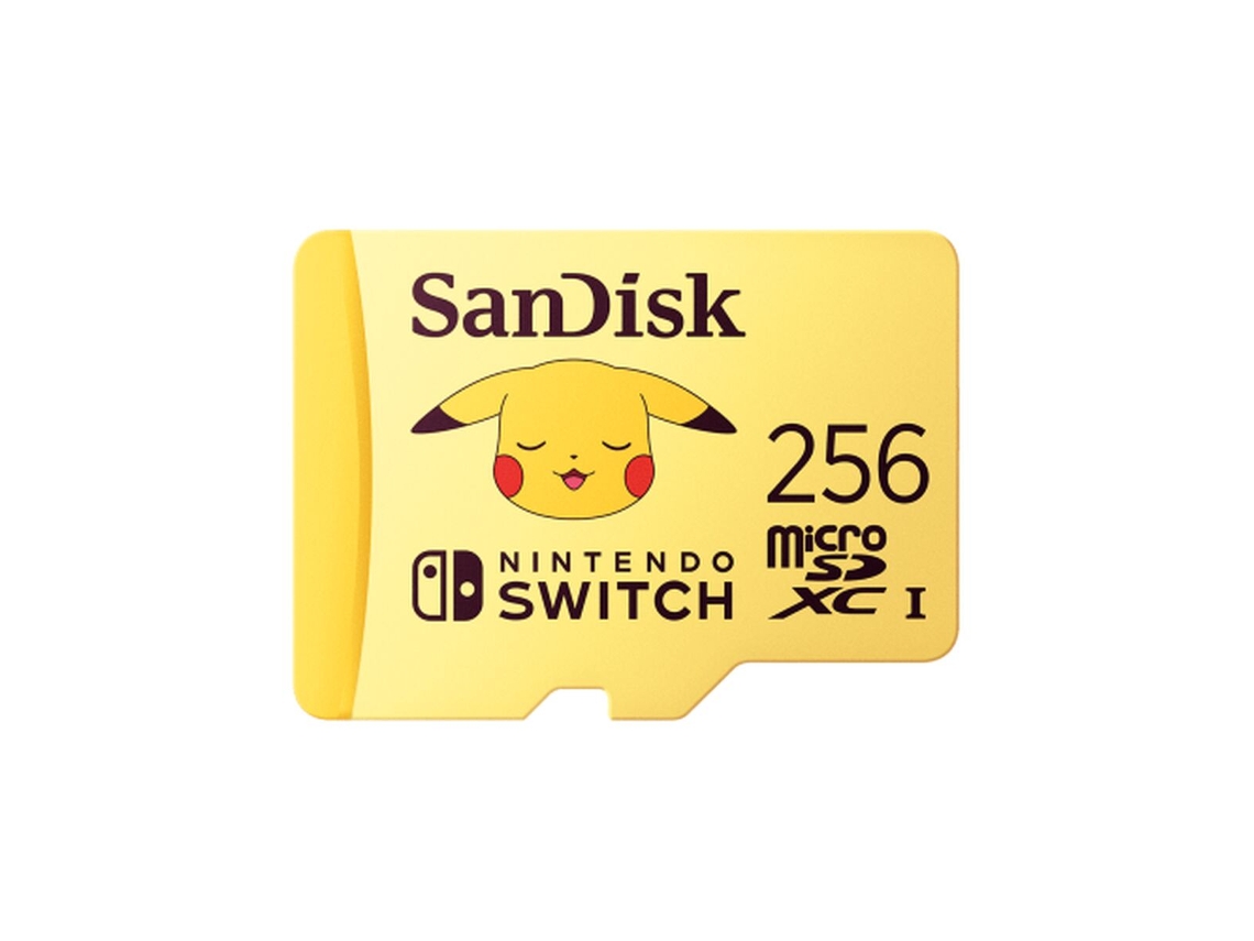 Micro SD Sandisk Nintendo Pokémon 256 GB