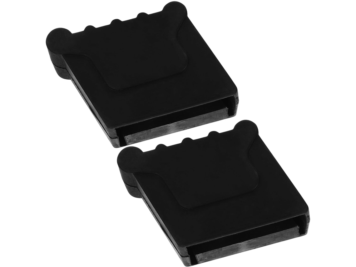 Juego De 2 Almohadillas Antideslizantes De Aluminio Para Patas, 30x70 Mm, Para Uso Doméstico.