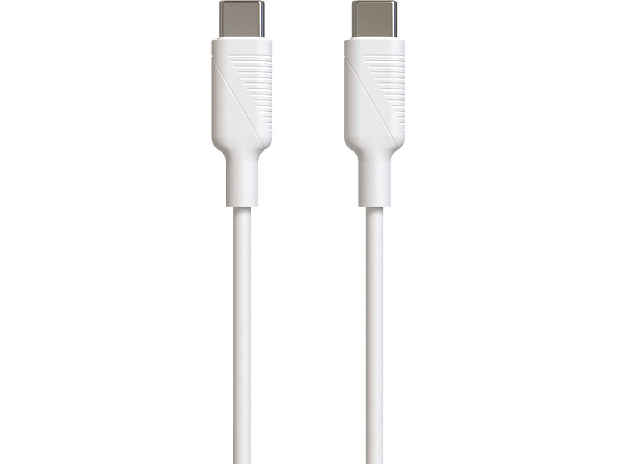 Cable MUVIT MCUSC0008 (USB-C - USB-C - 1.2m - Blanco)