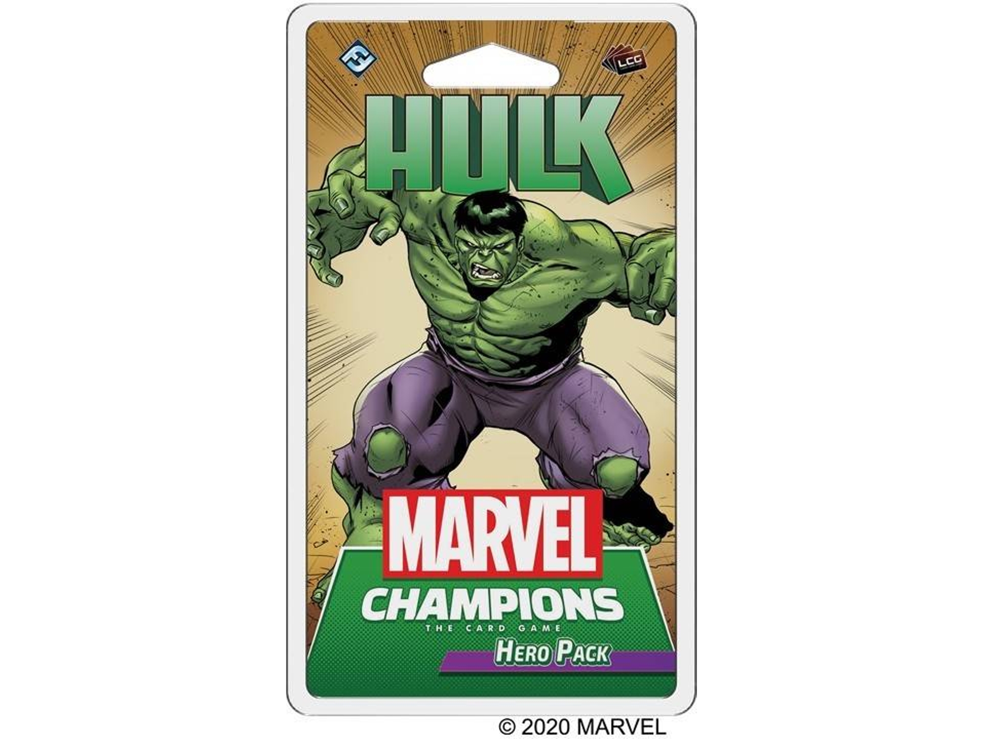 Juego de Cartas FANTASY FLIGHT Marvel Champions Hulk (15 x 10 x 3cm - Inglés - Edad Mínima: 14)