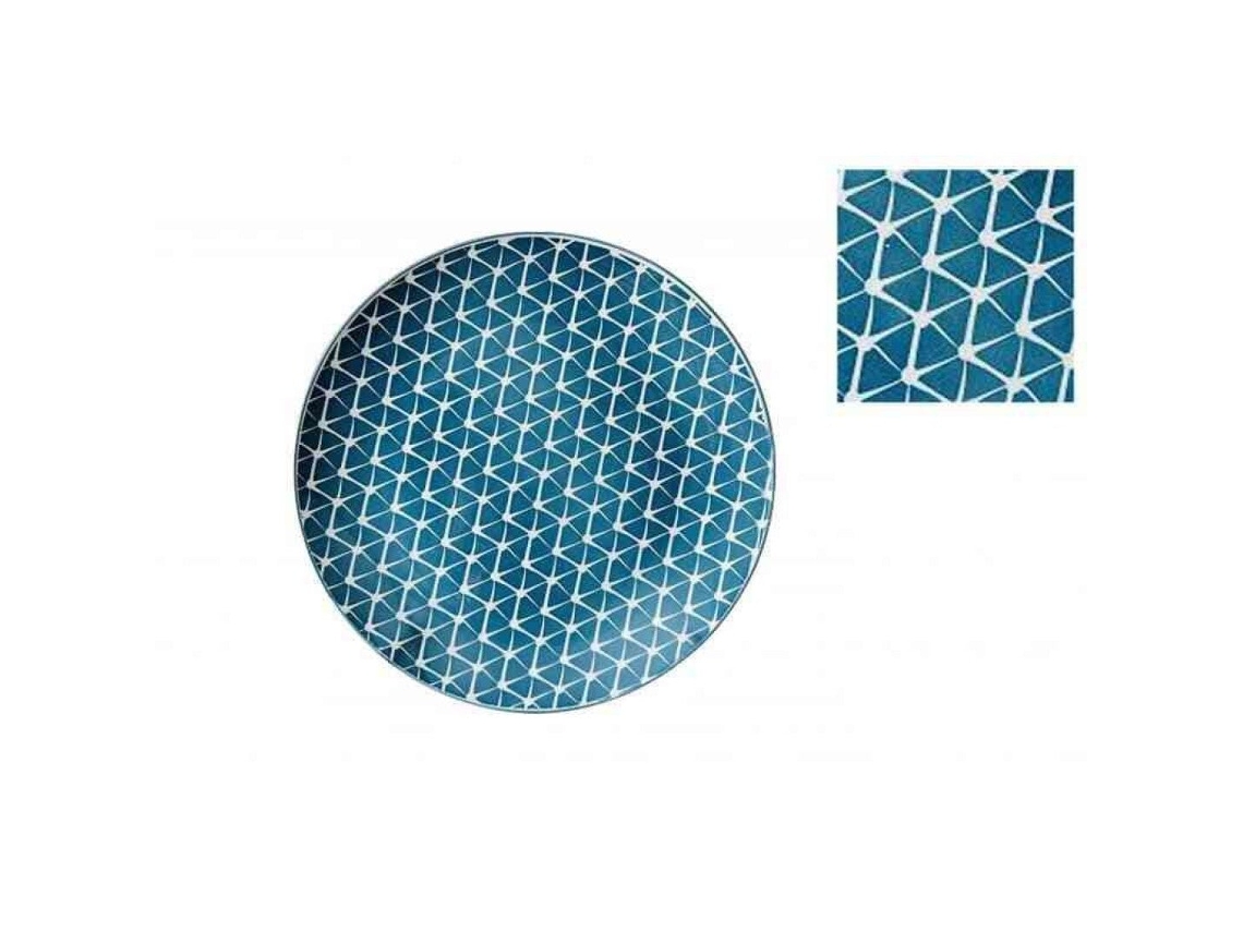 Plato VERY LUCKY Estrellas (Azul)