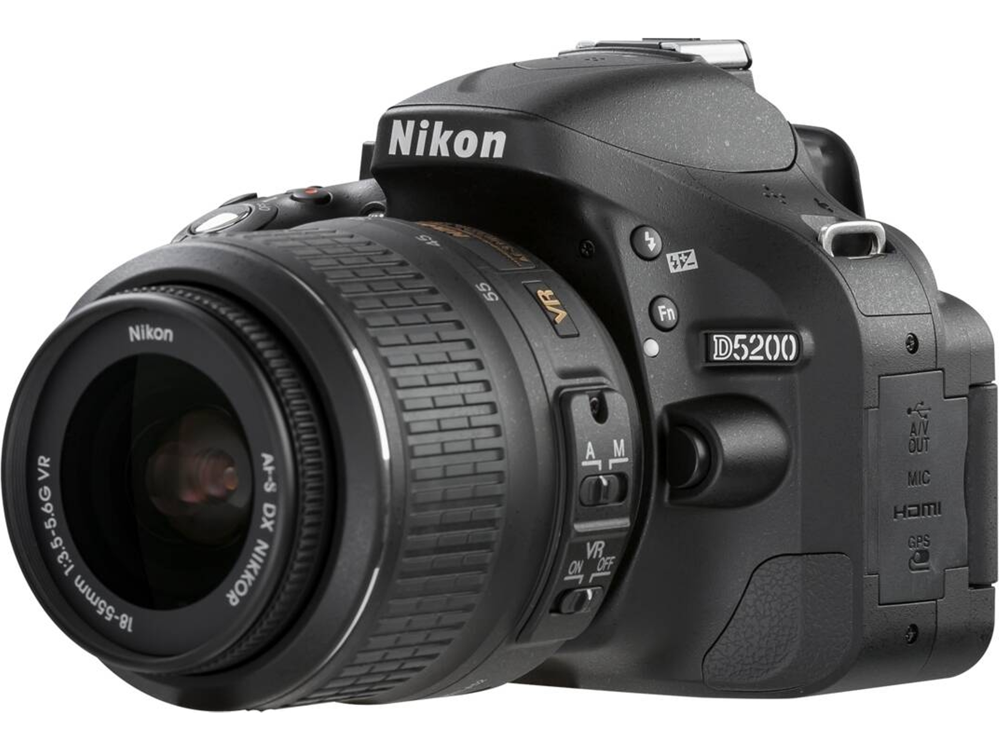 CAM DIG NIKON D5200+AFS DX 18/55G VR