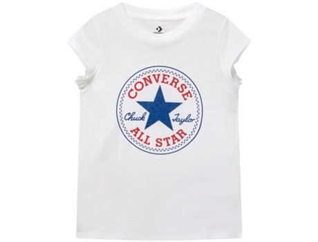 Camiseta de Niña CONVERSE Nan Multicolor (6 / 7 AÑOS)