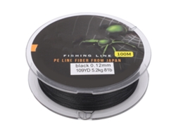 2026rebe-hilo De Pesca Trenzado Multicolor 100m Resistente Y Duradero Hilo De Pesca Trenzado Negro 0.6 Accesorio De Pesca