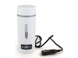 Hervidor Eléctrico Eifson Portátil 3-en-1 Apagado Automático 350ml 300w Acero Inox 304 12v (blanco)