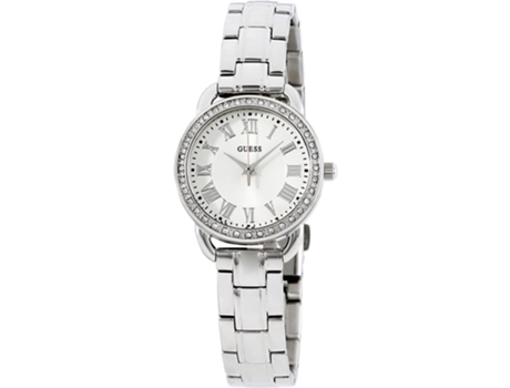 Reloj GUESS Mujer (Acero inoxidable - Plateado)