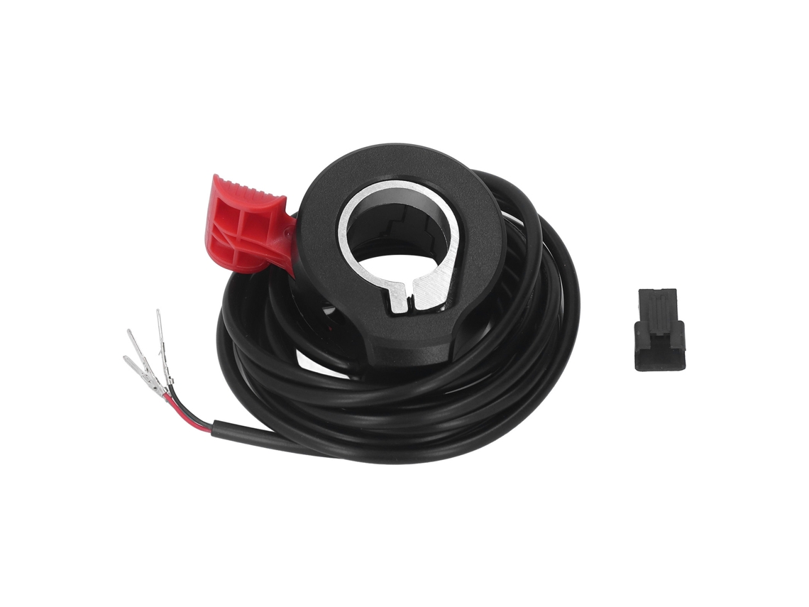 Acelerador De Pulgar Para Patinete Eléctrico, Control De Velocidad, Freno, Cable De 1,6 M Con Terminal De 130 Pines, Color Rojo.